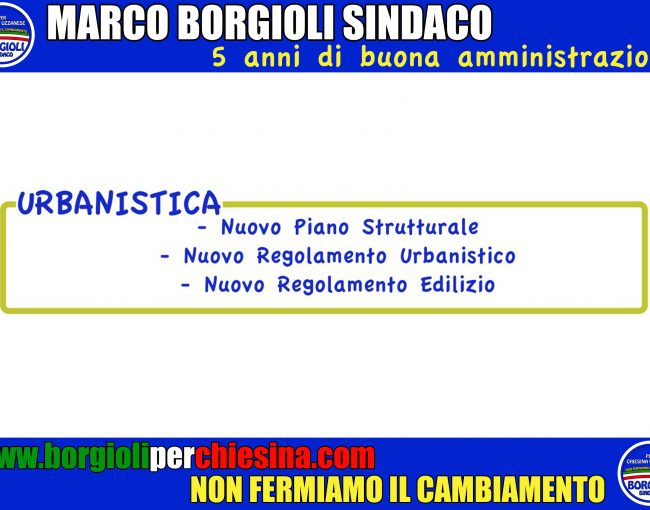 13 – Urbanistica