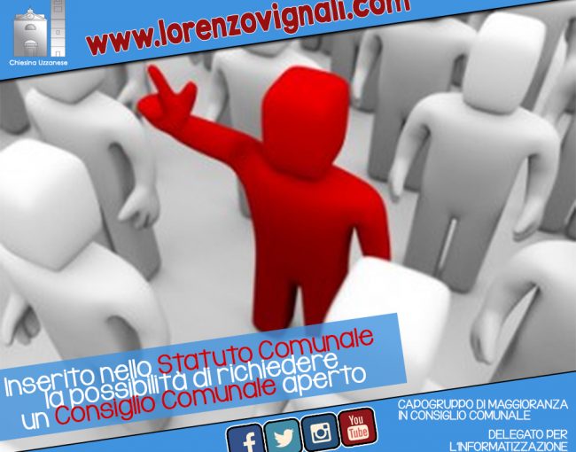 Consiglio Comunale Aperto.