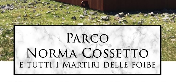 #ChiesinaUzzanese, l’amministrazione intitola un parco a Norma Cossetto, martire delle foibe.